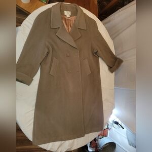 CBO new york Women's Double-Breasted Tan Trench Coat